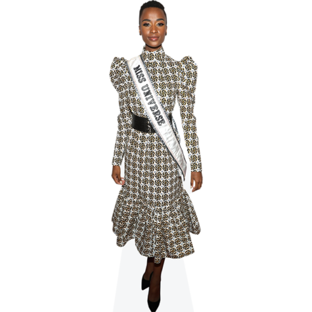 Featured image for “Zozibini Tunzi (Long Dress) Cardboard Cutout”