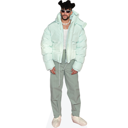 Featured image for “Bad Bunny (Coat) Cardboard Cutout”