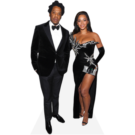 Featured image for “Beyonce Knowles-Carter And Shawn Carter (Duo 1) Mini Celebrity Cutout”