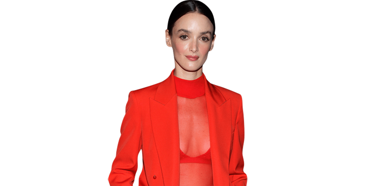 Charlotte Le Bon (Red Outfit) Half Body Buddy Celebrity Cutouts