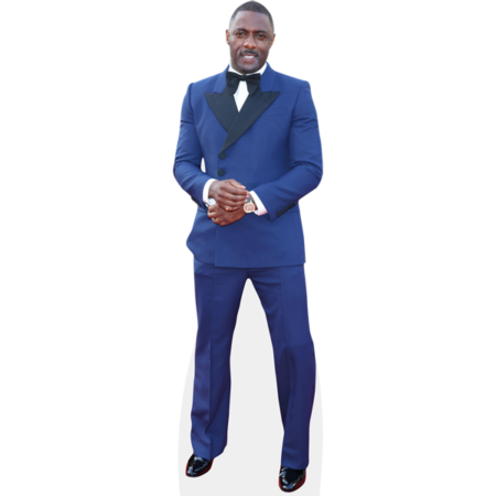 Featured image for “Idrissa Akuna Elba (Bow Tie) Cardboard Cutout”