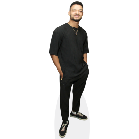 Featured image for “Steven Bartlett (Black Outfit) Cardboard Cutout”