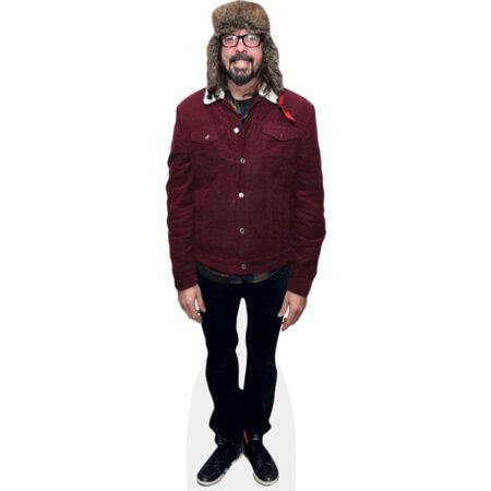 Featured image for “Dave Grohl (Hat) Cardboard Cutout”
