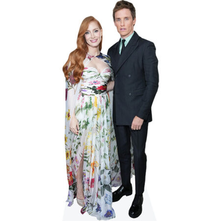 Featured image for “Eddie Redmayne And Jessica Chastain (Duo 2) Mini Celebrity Cutout”