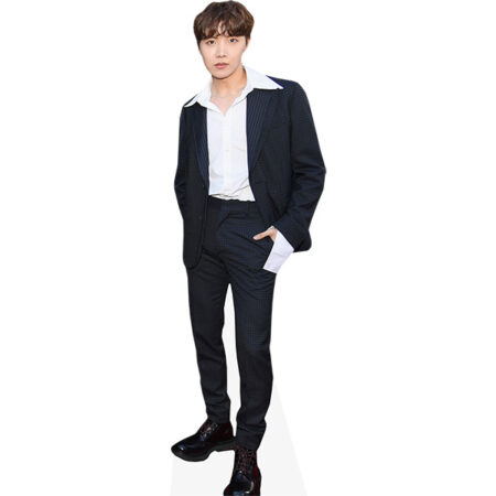 Featured image for “J-Hope (Blue Suit) Cardboard Cutout”