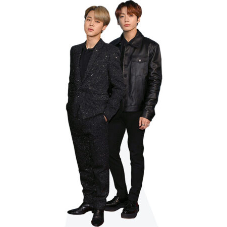 Featured image for “Jimin And Jungkook (Duo 1) Mini Celebrity Cutout”