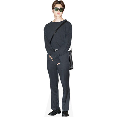 Featured image for “Jimin (Black Outfit) Cardboard Cutout”