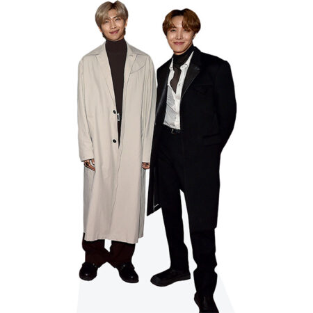Featured image for “RM And J-Hope (Duo 1) Mini Celebrity Cutout”
