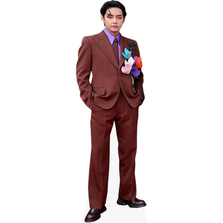 Featured image for “V (Brown Suit) Cardboard Cutout”