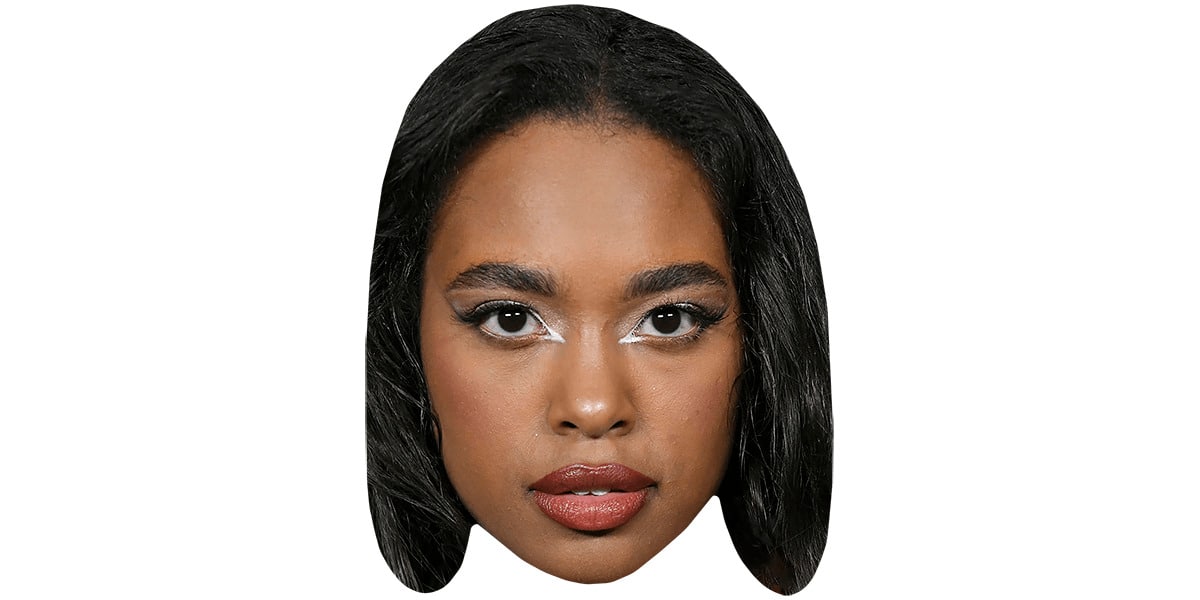 Zaria Simone (Make Up) Mask - Celebrity Cutouts
