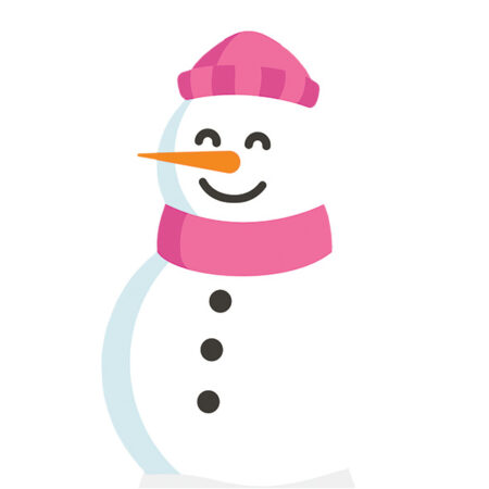 Featured image for “Christmas Cutout (Snowman 2) Cardboard Cutout 119cm, Mini Cutout 30cm”