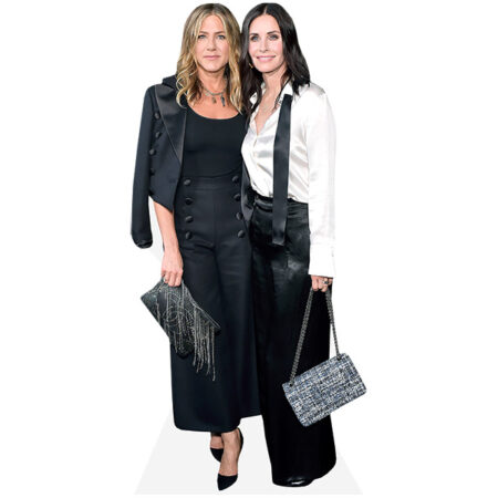 Featured image for “Jennifer Aniston And Courteney Cox (Duo 1) Mini Celebrity Cutout”