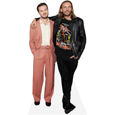Featured image for “Joseph Quinn And Jamie Campbell Bower (Duo 1) Mini Celebrity Cutout”