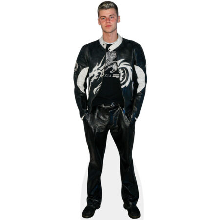 Featured image for “Lucas Wright (Black Outfit) Cardboard Cutout”