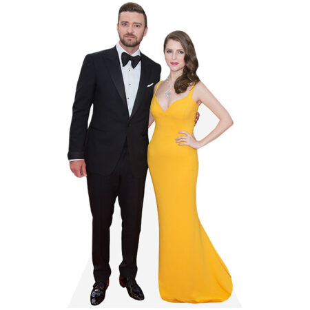Featured image for “Anna Kendrick And Justin Timberlake (Duo 1) Mini Celebrity Cutout”