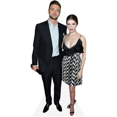 Featured image for “Anna Kendrick And Justin Timberlake (Duo 2) Mini Celebrity Cutout”