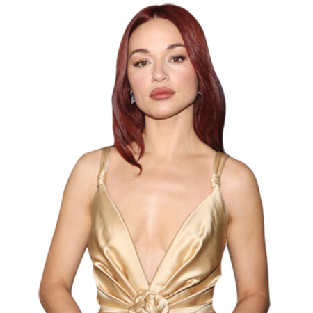 Featured image for “Crystal Reed (Gold Dress) Half Body Buddy”