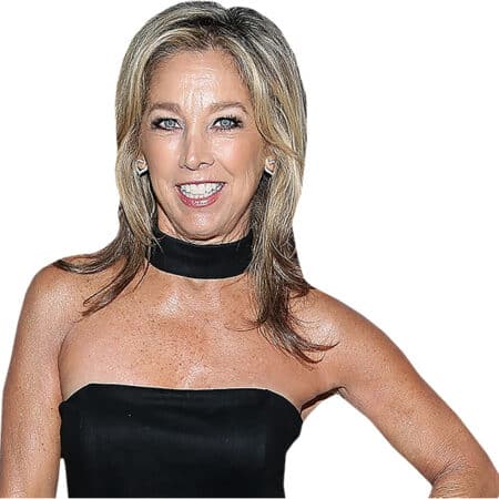 Denise Austin (Black Dress) Cardboard Cutout - Celebrity Cutouts
