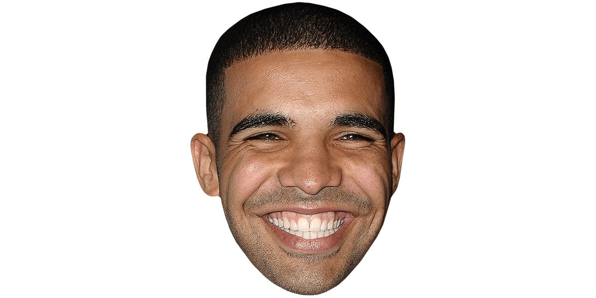 Drake (Young) Big Head Celebrity Cutouts