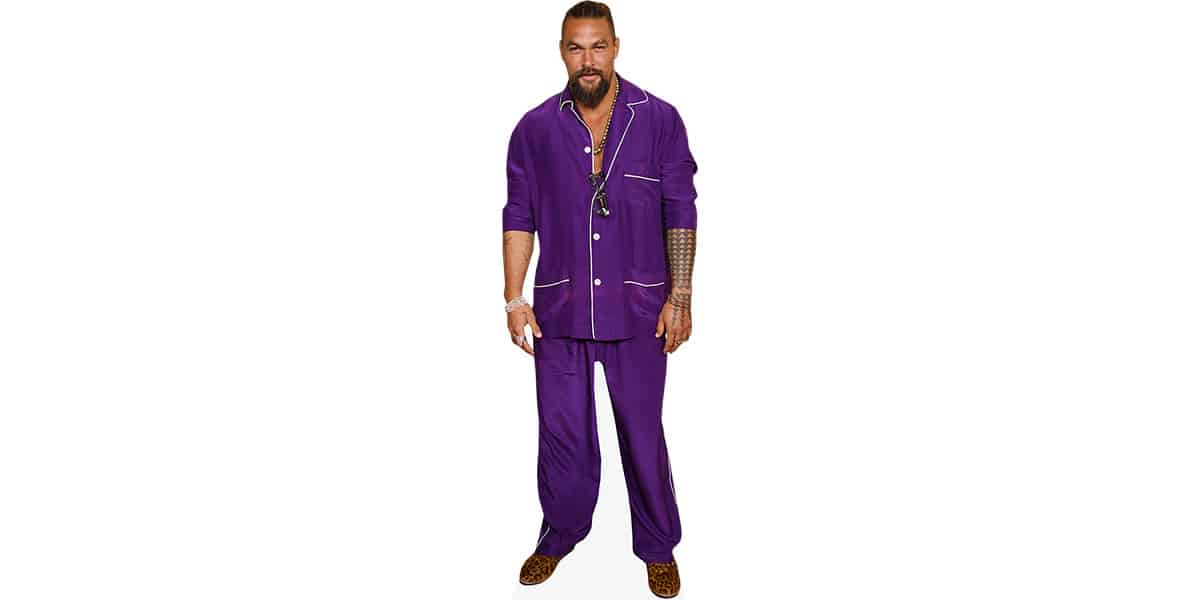 Jason Momoa (Pyjamas) Cardboard Cutout Celebrity Cutouts