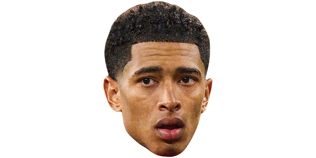 Jude Bellingham (Brown Hair) Big Head Celebrity Cutouts