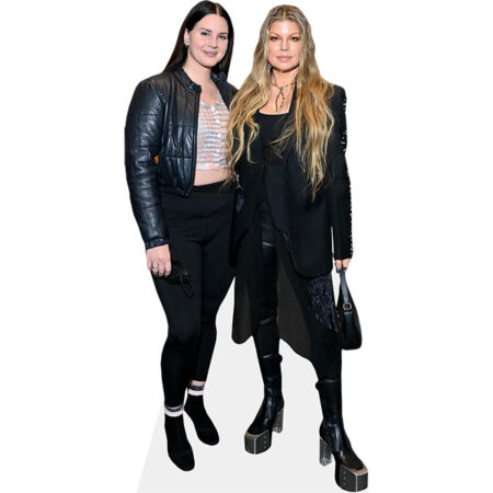 Featured image for “Lana Del Rey And Fergie Duhamel (Duo 1) Mini Celebrity Cutout”