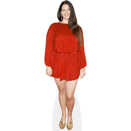 Featured image for “Lana Del Rey (Red Dress) Cardboard Cutout”