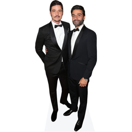 Featured image for “Pedro Pascal And Oscar Isaac (Duo 1) Mini Celebrity Cutout”