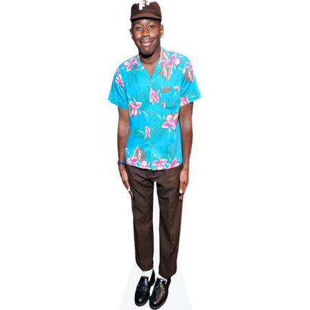 Featured image for “Tyler The Creator (Floral) Cardboard Cutout”
