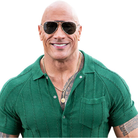 Featured image for “Dwayne 'The Rock' Johnson (Green Top) Half Body Buddy”