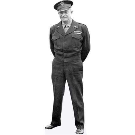 Featured image for “Dwight D Eisenhower (Uniform) Cardboard Cutout”