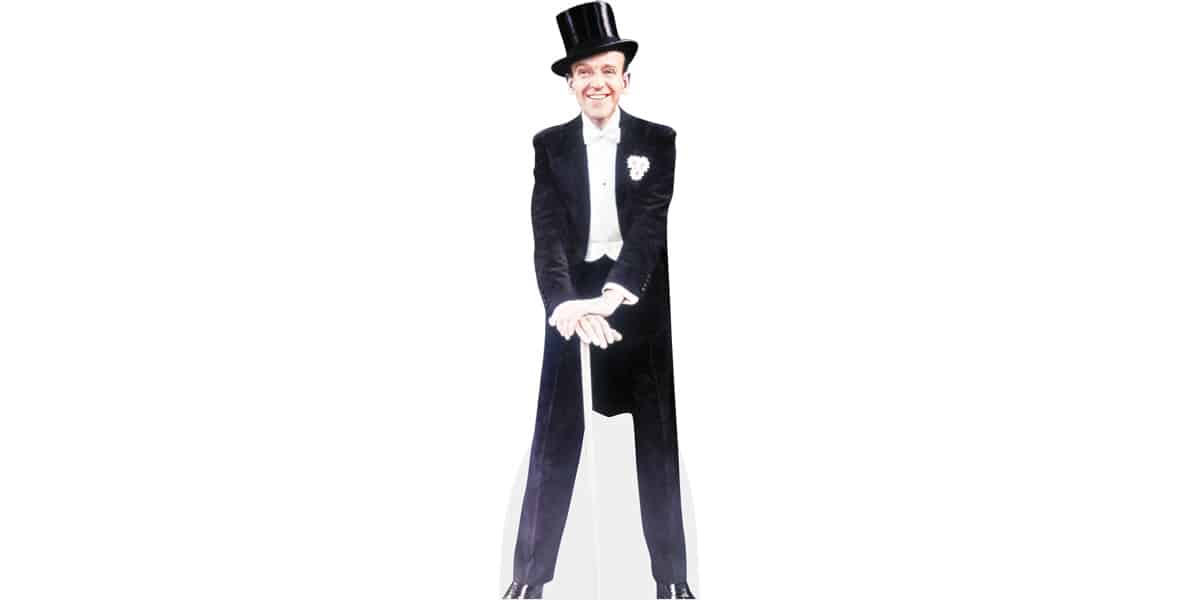 Fred Astaire (Top Hat) Cardboard Cutout Celebrity Cutouts