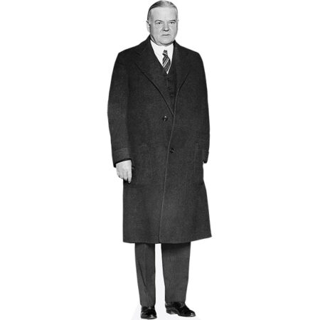 Featured image for “Herbert Hoover (BW) Cardboard Cutout”