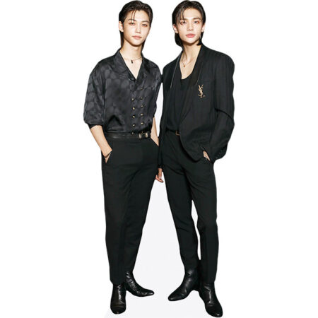 Featured image for “Hyunjin And Felix (Duo) Mini Celebrity Cutout”