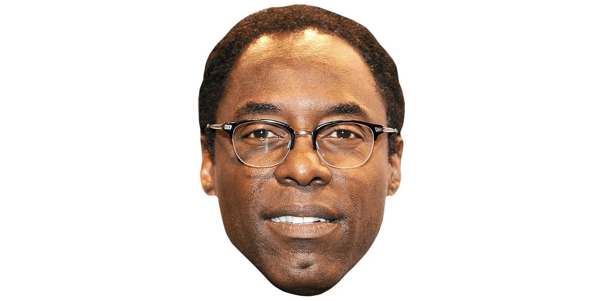 Isaiah Washington (Glasses) Big Head - Celebrity Cutouts