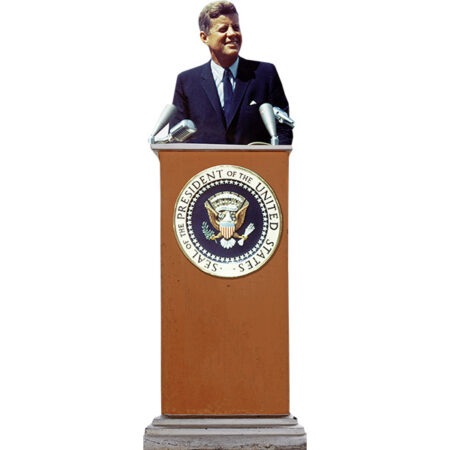 Featured image for “JFK (Colour) Cardboard Cutout”
