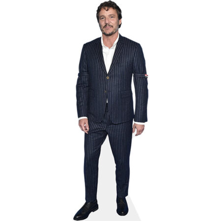 Featured image for “Pedro Pascal (Stripes) Cardboard Cutout”