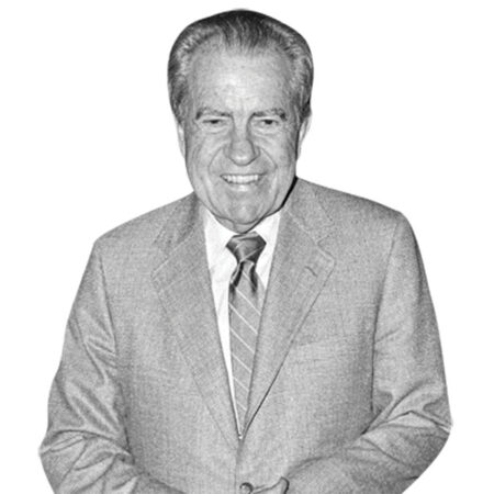 Featured image for “Richard Nixon (BW) Half Body Buddy”