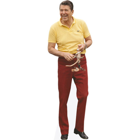 Featured image for “Ronald Reagan (Casual) Cardboard Cutout”