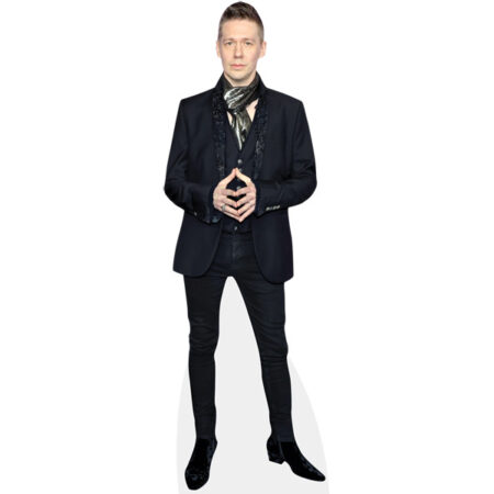 Featured image for “Tobias Forge (Black Suit) Cardboard Cutout”