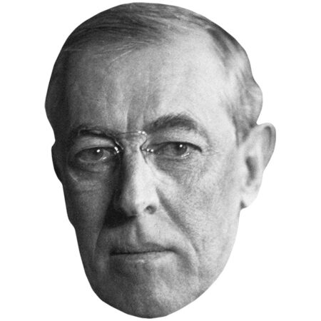 Featured image for “Woodrow Wilson (BW) Mask”