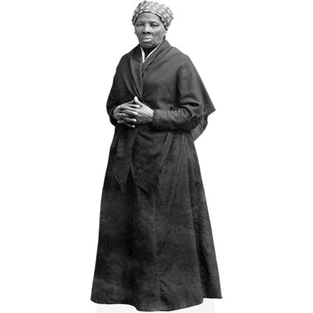 Featured image for “Harriet Tubman (BW) Cardboard Cutout”