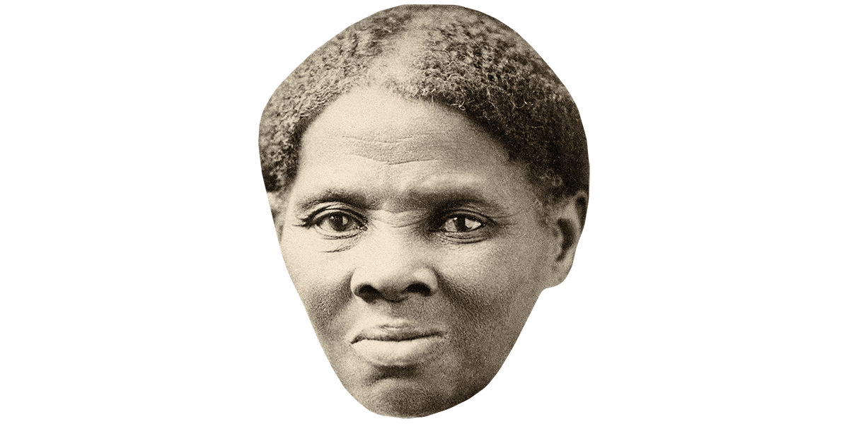 Harriet Tubman (Smile) Mask - Celebrity Cutouts