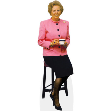 Featured image for “Margaret Thatcher (Pink) Cardboard Cutout”