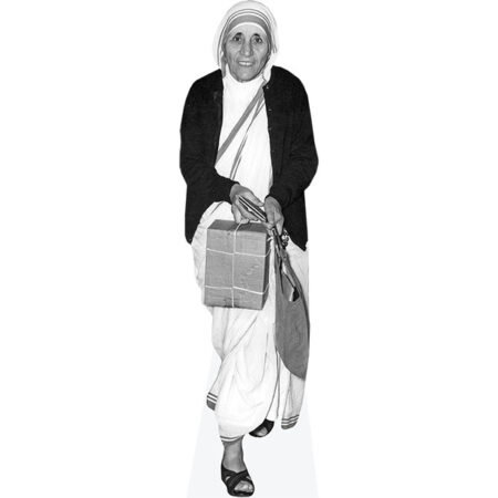 Featured image for “Mother Teresa (BW) Cardboard Cutout”