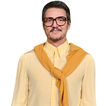 Featured image for “Pedro Pascal (Yellow Jumper) Half Body Buddy”