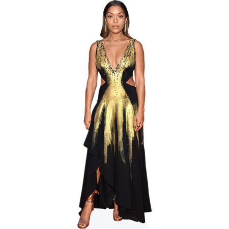 Featured image for “Antonia Thomas (Gold Dress) Cardboard Cutout”