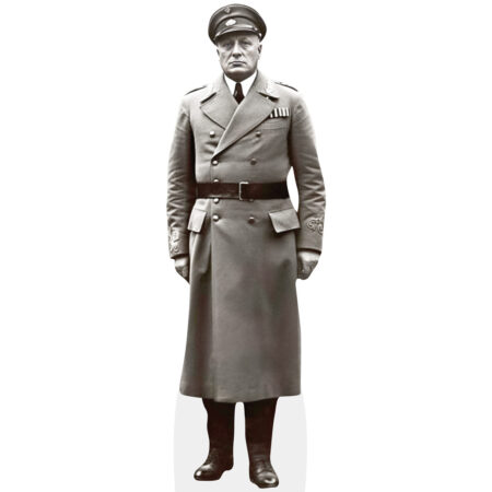 Featured image for “Benito Mussolini (BW) Cardboard Cutout”