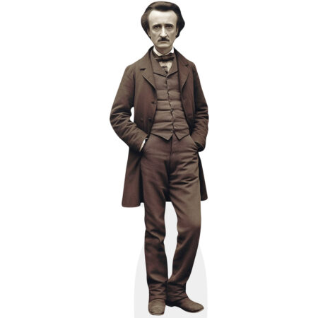 Featured image for “Edgar Allan Poe (Coat) Cardboard Cutout”
