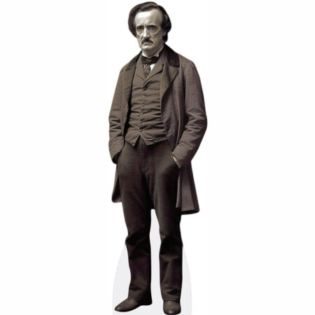 Featured image for “Edgar Allan Poe (Suit) Cardboard Cutout”